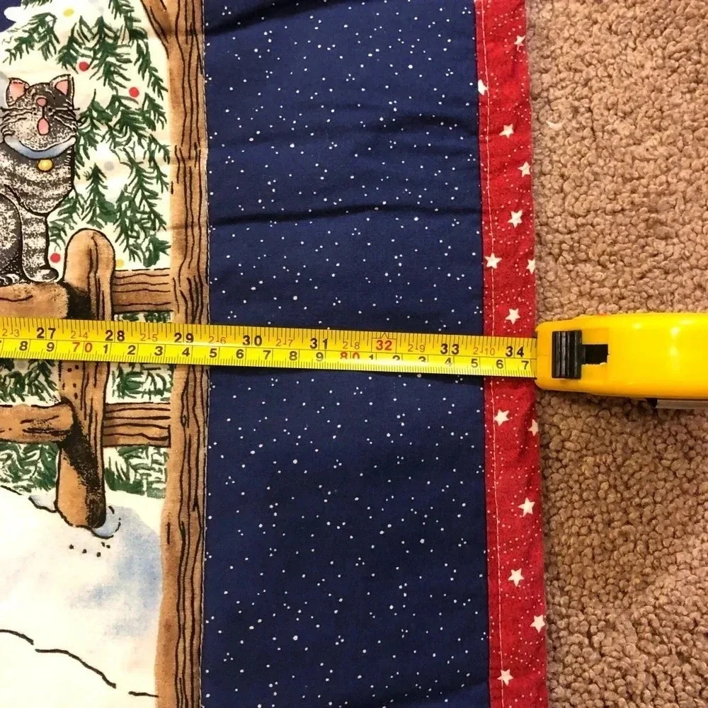 Christmas decoration sheet size 37”x34”